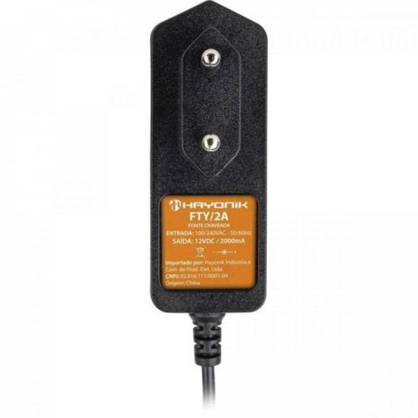 Fonte Chaveada Para Teclados Yamaha 12VDC 2A FTY/2A HAYONIK