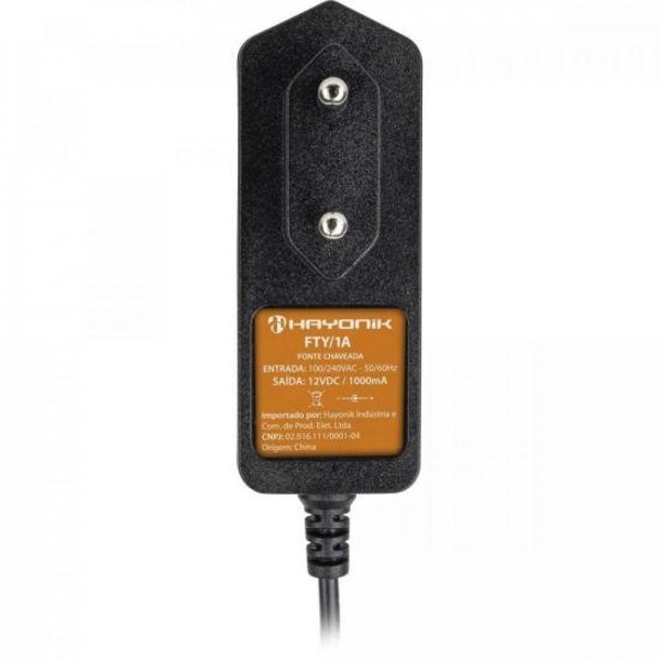 Fonte Chaveada Para Teclados Yamaha 12VDC 1A FTY/1A HAYONIK