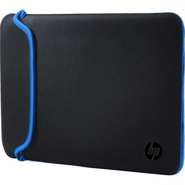 Sleeve para Notebook 14" Neoprene Preto/Azul HP