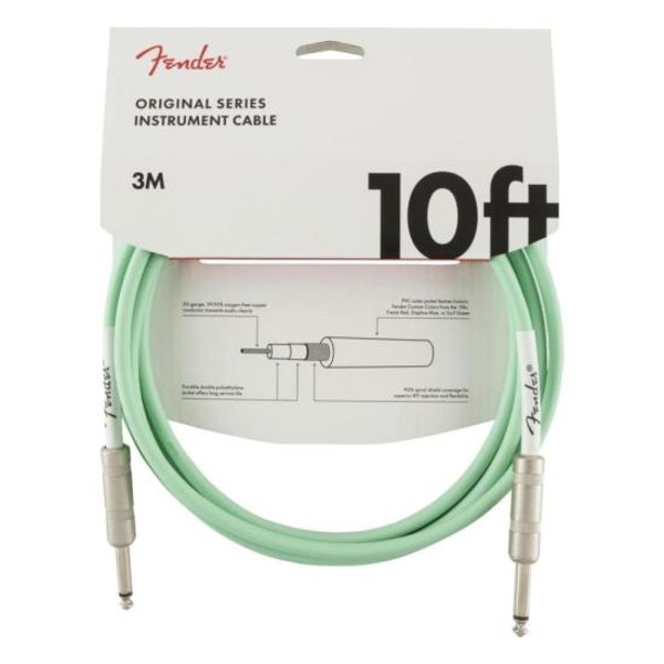 Cabo para Guitarra 3M Orig Series Surf Green FENDER