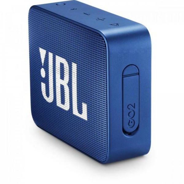 Caixa Multimídia Portátil Bluetooth GO 2 Azul JBL