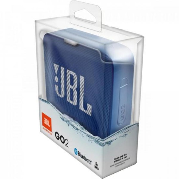 Caixa Multimídia Portátil Bluetooth GO 2 Azul JBL
