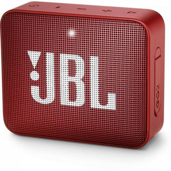 Caixa Multimídia Portátil Bluetooth GO 2 Vermelha JBL