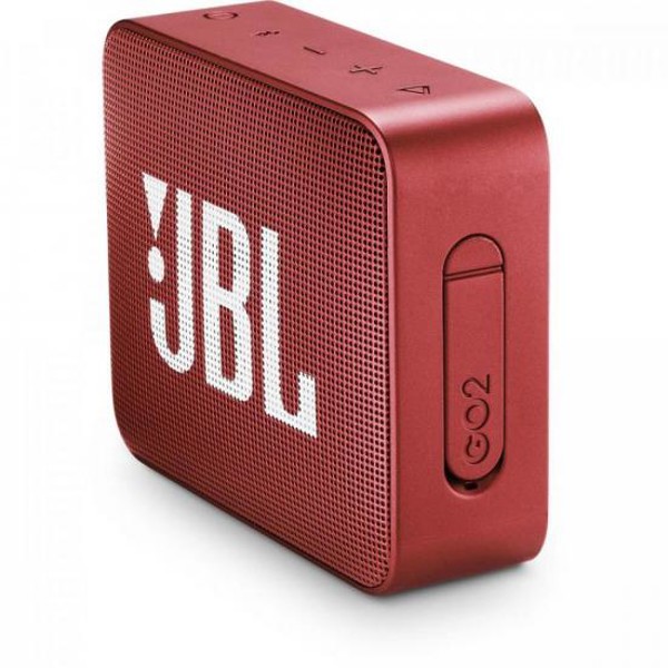 Caixa Multimídia Portátil Bluetooth GO 2 Vermelha JBL