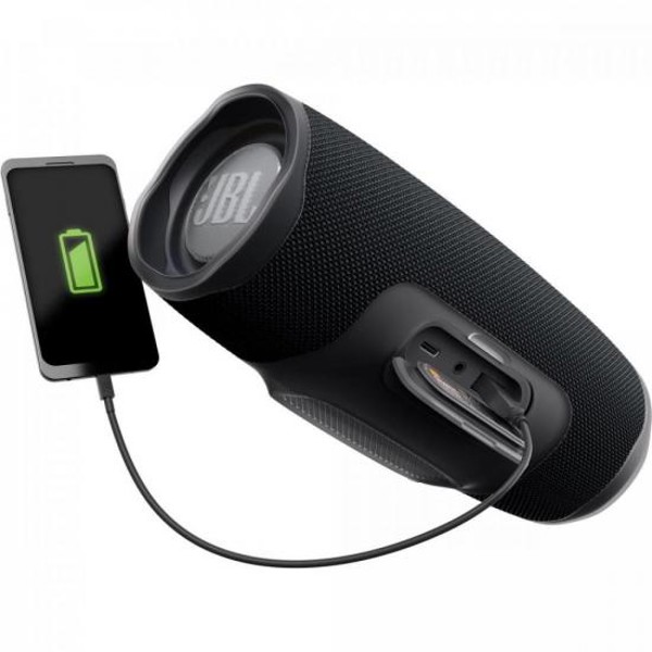 Caixa Multimídia Portátil Bluetooth Charge 4 Preta JBL