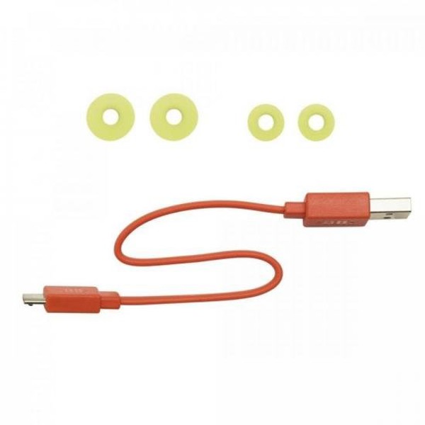 Fone de Ouvido Bluetooth Endurance Run Preto/Amarelo JBL