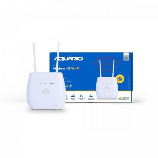 Modem Wifi 4G Heptaband MD-4000 Branco AQUÁRIO