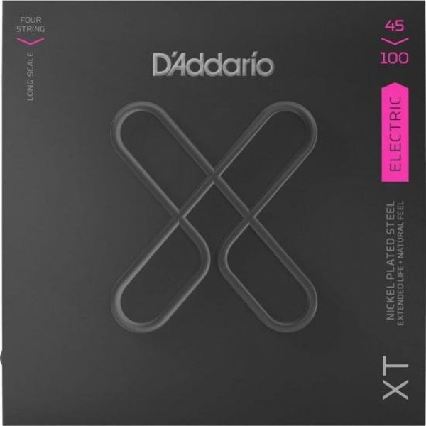 Encordoamento Baixo 4 Cordas Revestido .045-.100 XT Nickel XTB45100 D Addario