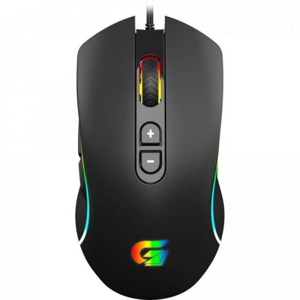 Mouse Gamer Fortrek Cruiser 10000 Dpi RGB Preto