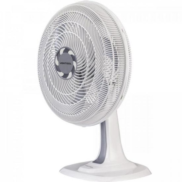 Ventilador de Mesa Ventisol Turbo 6 30cm Branco 220V