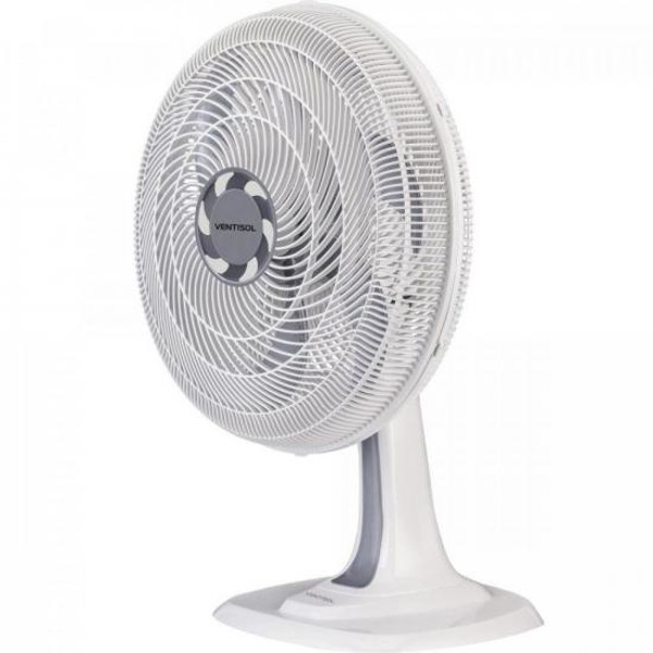 Ventilador de Mesa 40cm 127V TURBO6 Branco VENTISOL