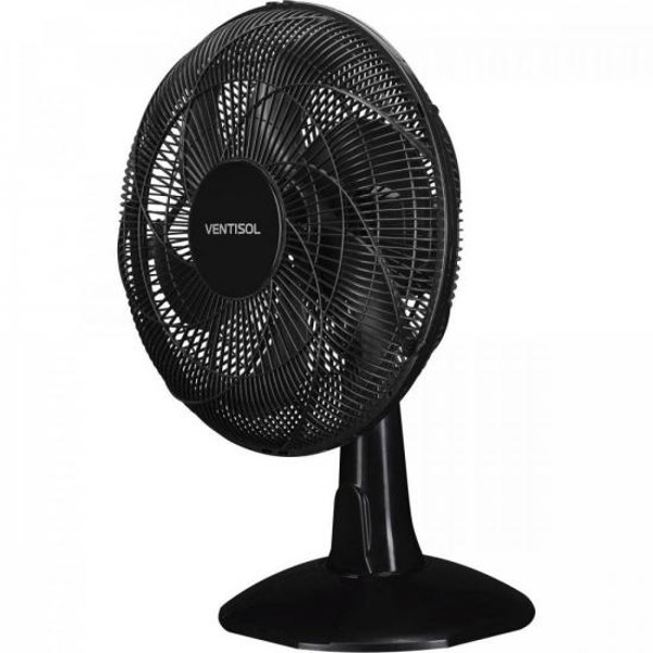 Ventilador de Mesa Ventisol Turbo Economy 40cm Preto 127v