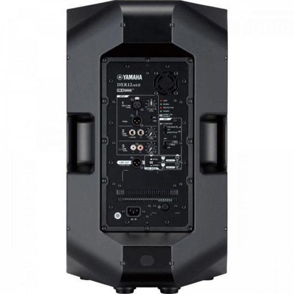 Caixa Acústica Yamaha DXR12 MKII Bi-Amplificada 12" de 2 Vias Preta