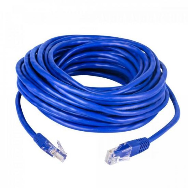 Patch Cord CAT5.E UTP 10m Azul Rontek