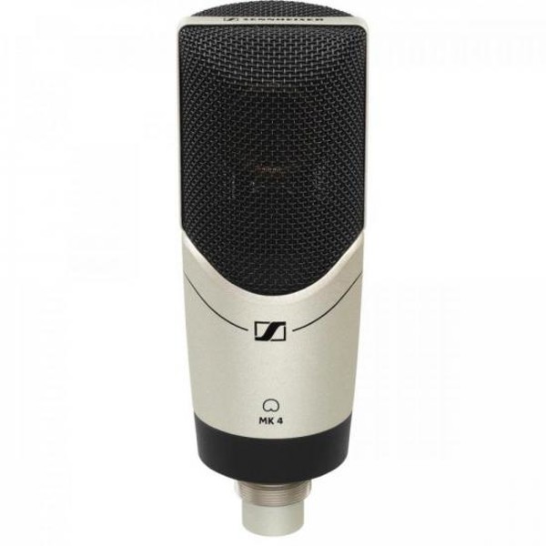 Microfone Condensador Sennheiser MK 4 Cardióide Antigo