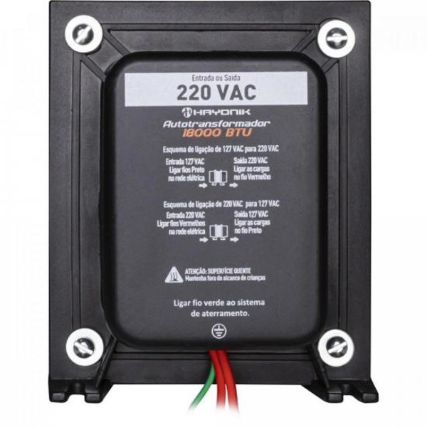 Autotrafo para ar condicionado 18000 BTU Universal HAYONIK