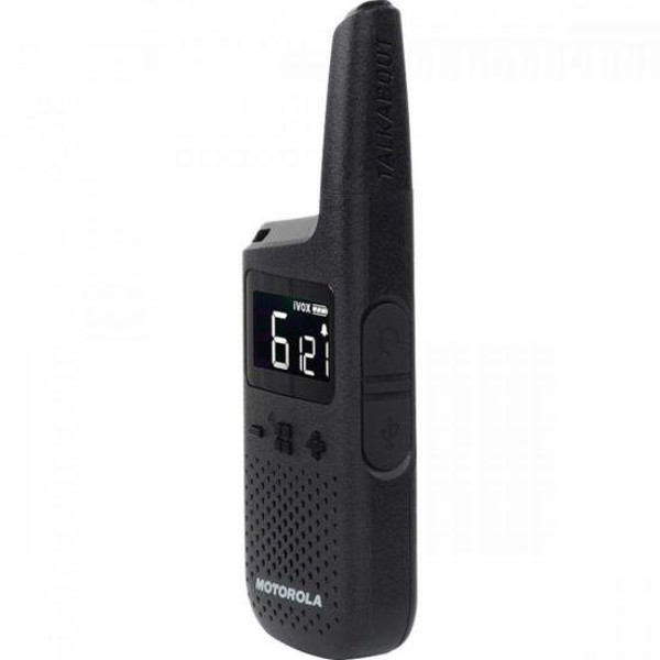 Rádio Comunicador Talkabout Motorola T38BR 32km Preto - PAR / 2