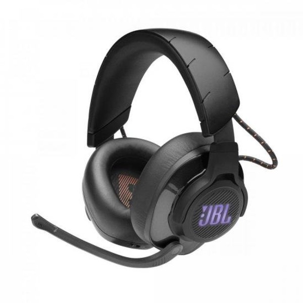 Headset Gamer sem Fio RGB Quantum 600 Preto JBL