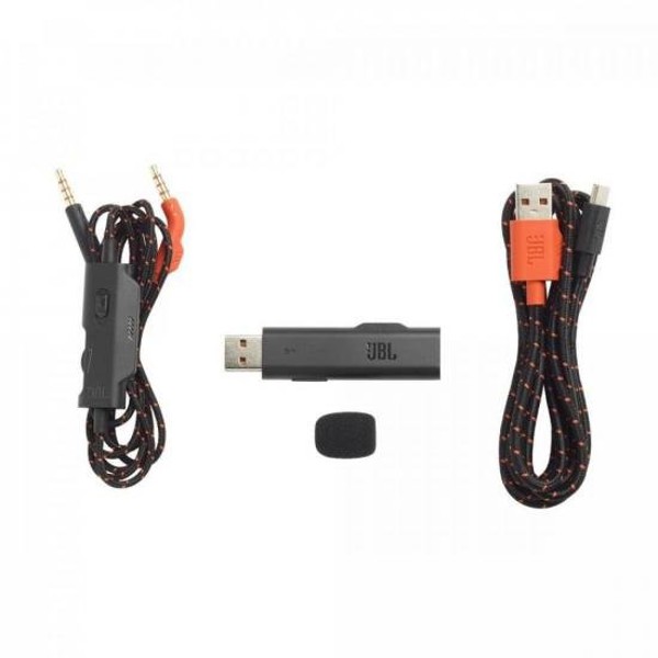 Headset Gamer Bluetooth RGB Quantum 800 Preto JBL