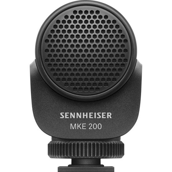Microfone Sennheiser MKE200 Supercardioide Preto