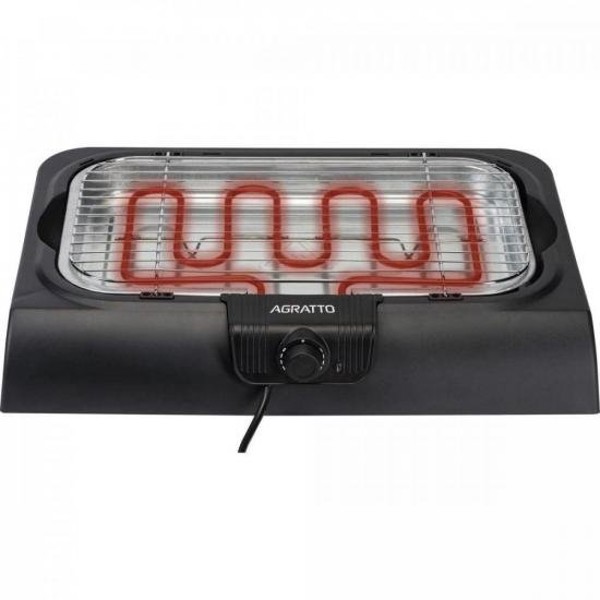 Churrasqueira Elétrica Agratto CH2-02 Mr.Cheff Preta 220v