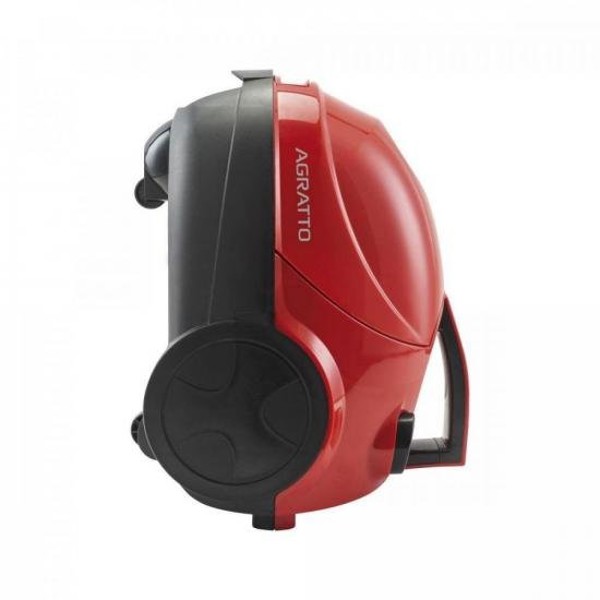 Aspirador de Pó 127V 1500W Praticci Vermelho AGRATTO