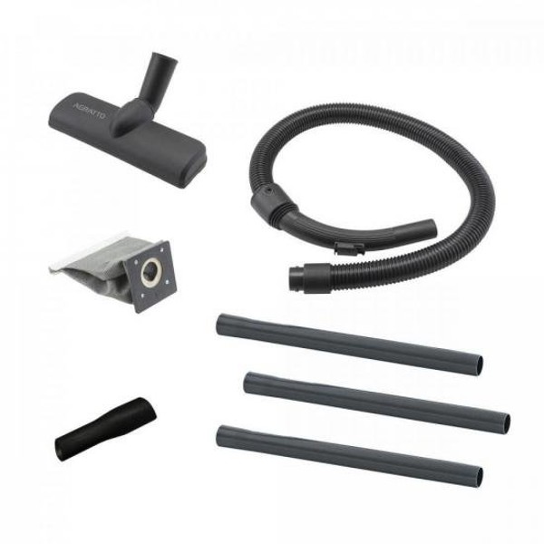 Aspirador de Pó 127V 1500W Praticci Vermelho AGRATTO