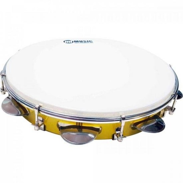 Pandeiro Acrilico 10'' 82A Amarelo PHOENIX