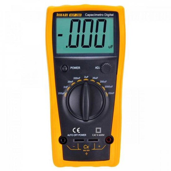 Capacímetro Digital HCP200 Amarelo HIKARI