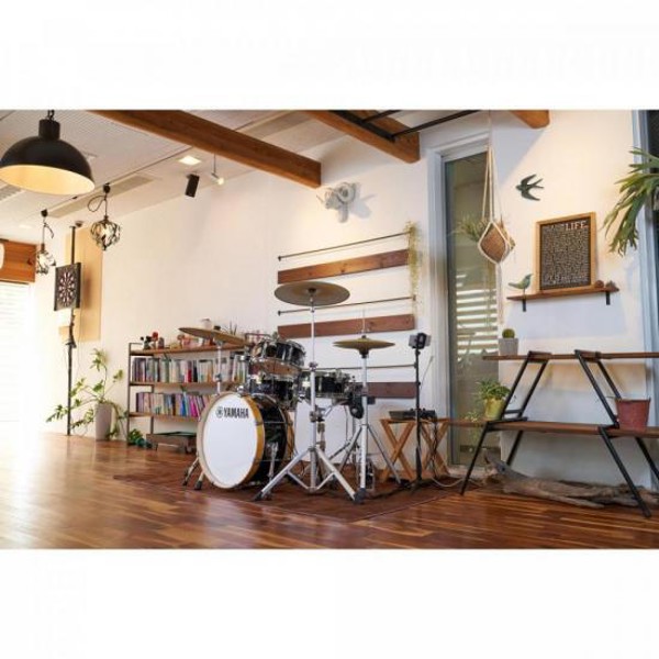 Bateria Acústica SBP0F4H Raven Black YAMAHA