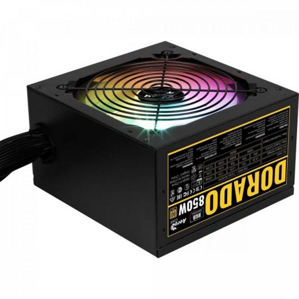 Fonte Gamer ATX Aerocool DORADO 850W 80 Plus Gold APFC
