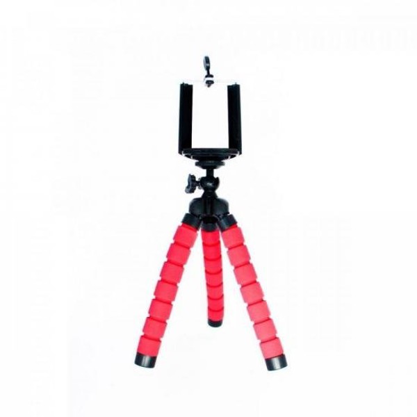 Tripé p/ Celular SPCL0003 Vermelho STORM