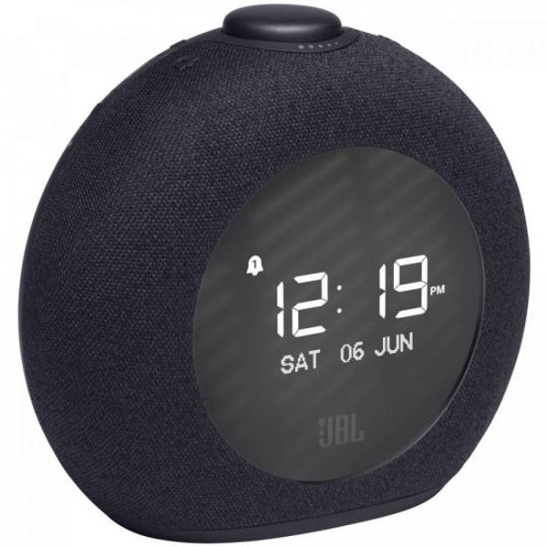 Rádio Relógio Bluetooth FM Horizon 2 Preto JBL