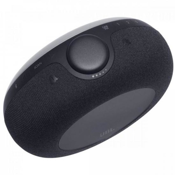 Rádio Relógio Bluetooth FM Horizon 2 Preto JBL