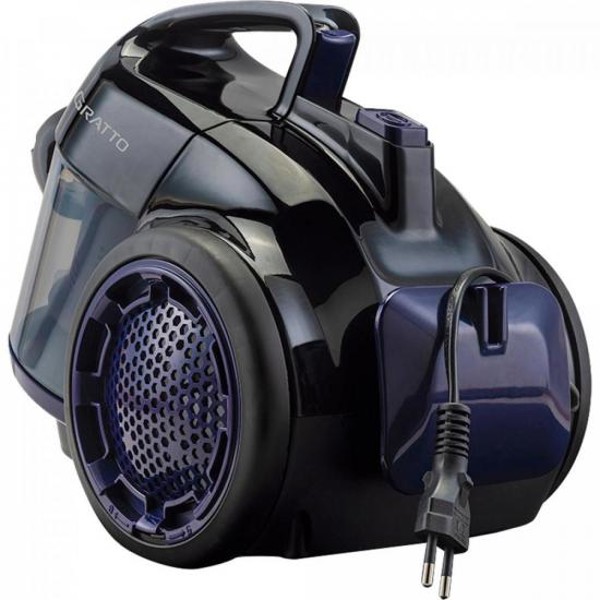 Aspirador de Pó Ciclone Agratto Praticci 1500W Roxo 127v