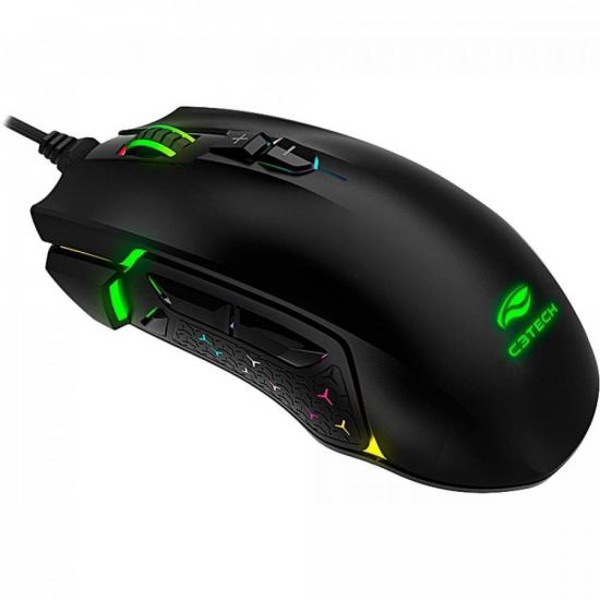 Mouse Gamer C3Tech 750BK USB MG-Raven
