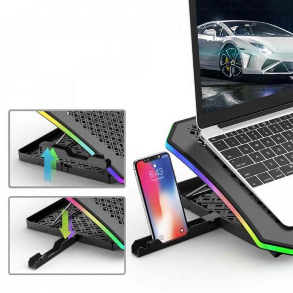 Suporte Para Notebook Com Cooler NBC-600BK C3Tech