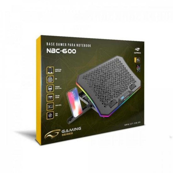 Suporte Para Notebook Com Cooler NBC-600BK C3Tech
