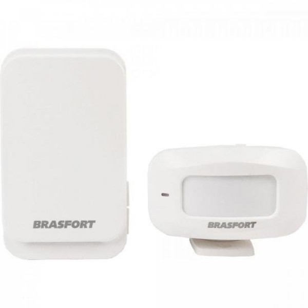 Anunciador de Presença Com Sensor Brasfort Branco