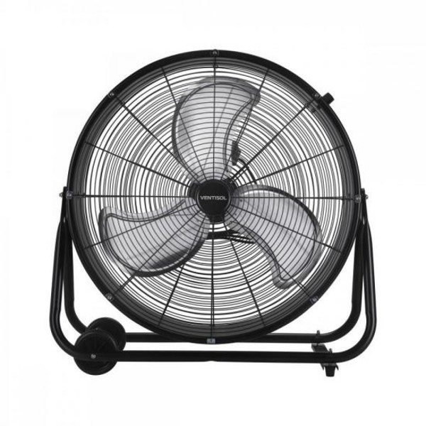 Circulador de Ar Ventisol Industrial 70cm Preto 127v