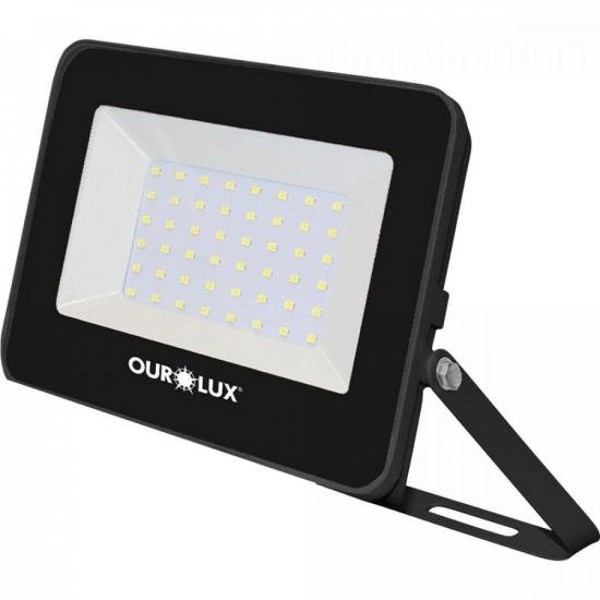 Refletor Projetor LED 50W Bivolt PRO OUROLUX