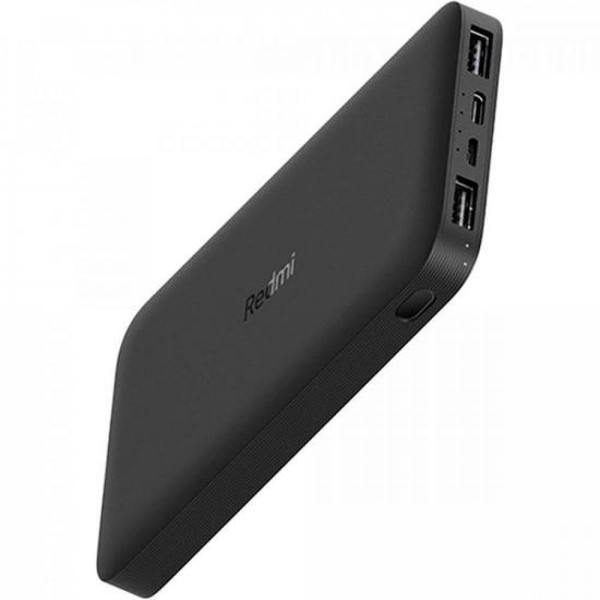 Carregador Portátil 10000mAh POWER BANK REDMI Preto XIAOMI