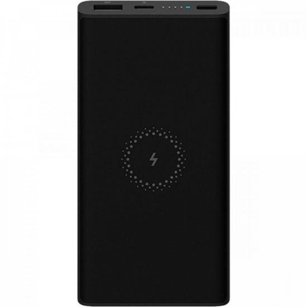 Carregador Sem Fio Power Bank 10000mAh ESSENTIAL Preto XIAOMI