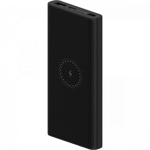 Carregador Sem Fio Power Bank 10000mAh ESSENTIAL Preto XIAOMI