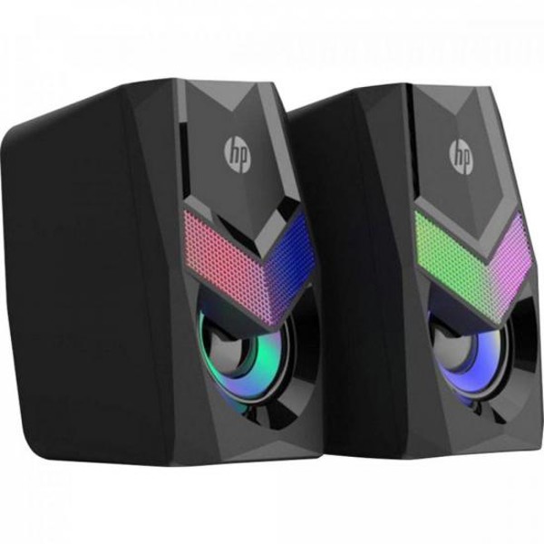 Caixa de Som HP DHE-6000 Multimídia 2.0 Preta