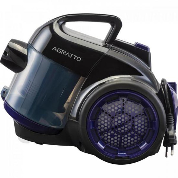 Aspirador de Pó Ciclone Agratto Praticci 1500W Roxo 220v