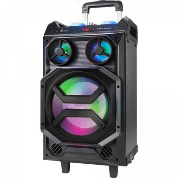 Caixa De Som Bluetooth VM-A8100 Preta EXBOM