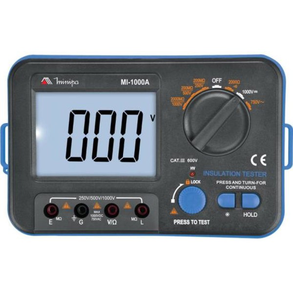 Megômetro Digital Minipa MI-1000A