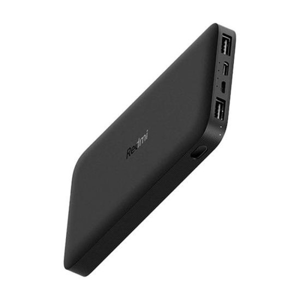 Carregador Portátil Xiaomi Redmi Power Bank 10000mAh Preto