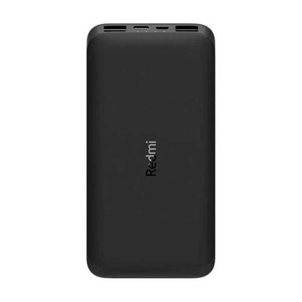Carregador Portátil Xiaomi Redmi Power Bank 10000mAh Preto